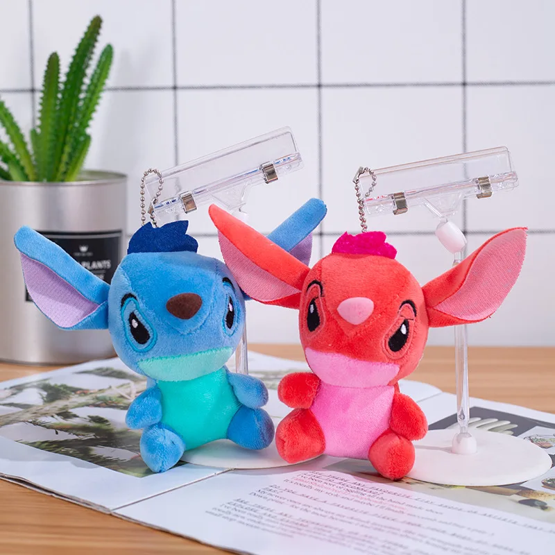 4 inch High Quality Mini Plush Keychains Plush Toy Crane Machine Stuffed Animal Toy Customized Plush Toys Key Chains