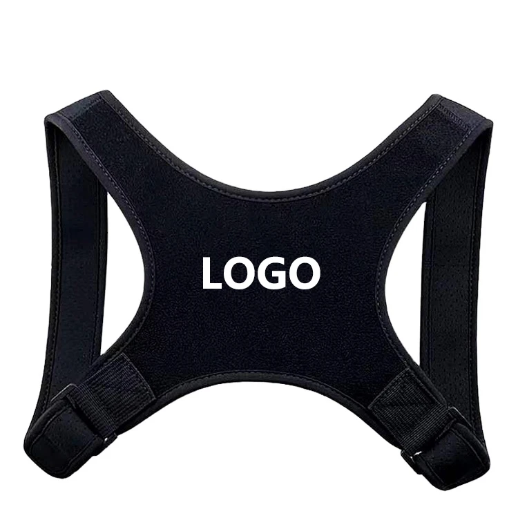 Custom LOGO Posture Corrector Belt Back Brace For Relieve Neck Shoulder Clavicle And Back Pain