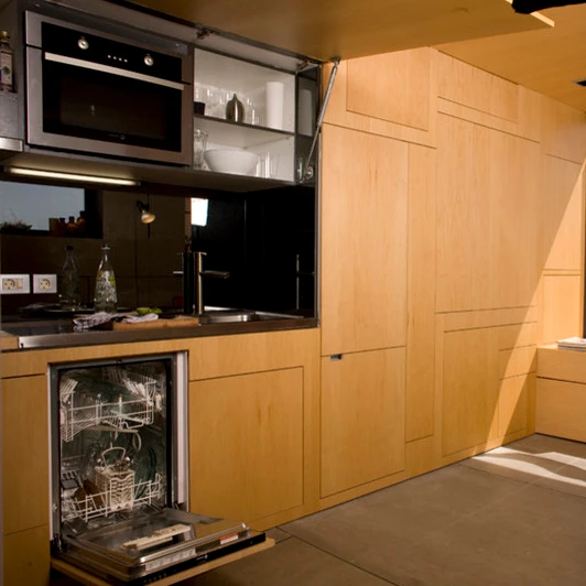 
Wholesale Price Customized Color PVC Kitchen Cabinets With Sink 