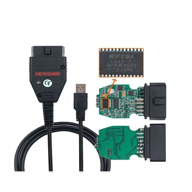 Galletto 1260 ECU OBD Scrub programming line FT232RL chip EOBD2 Flasher