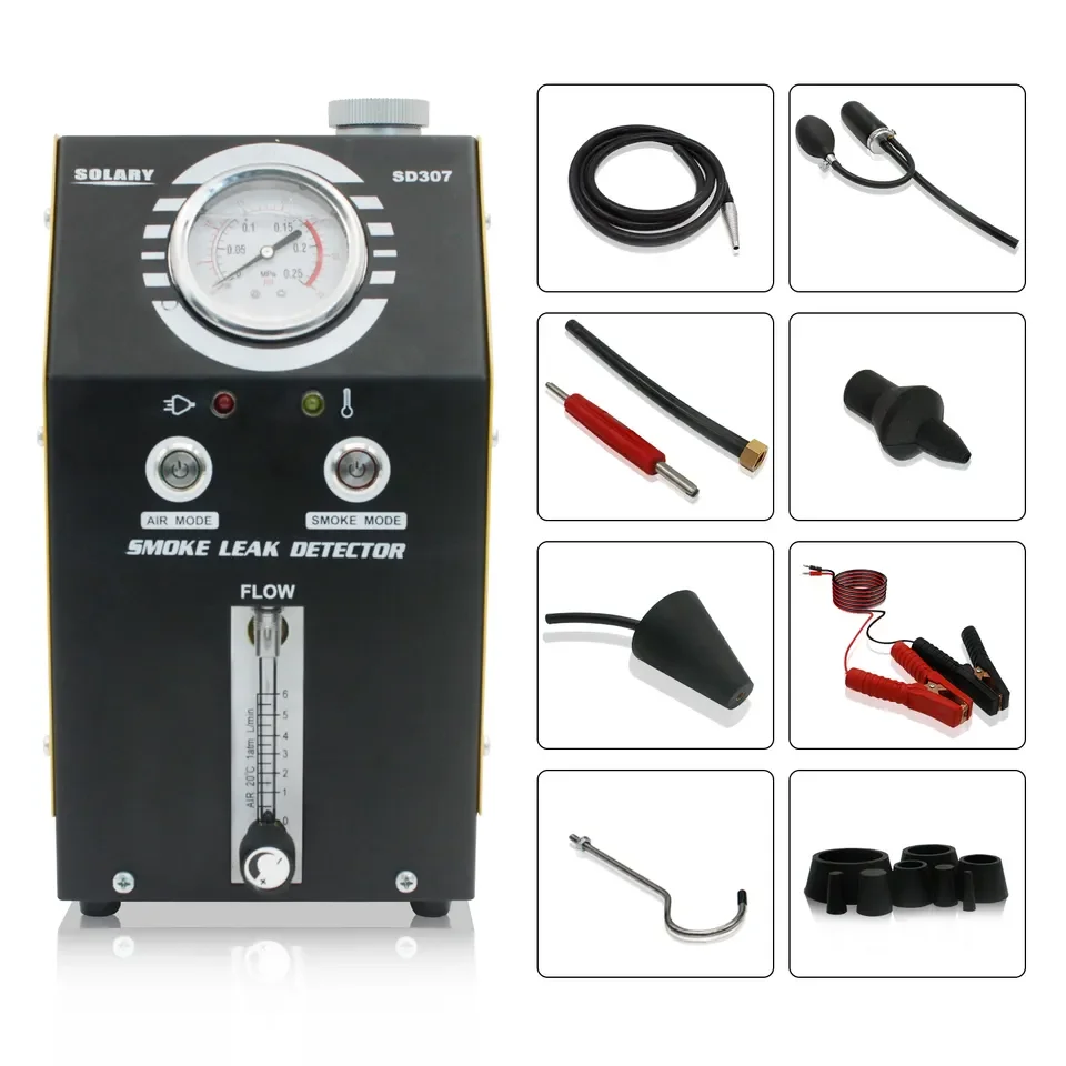 universal diagnostic tool for all cars car diagnostic tool 12 and 24 volts car smoke leak detector tester sets with air pump