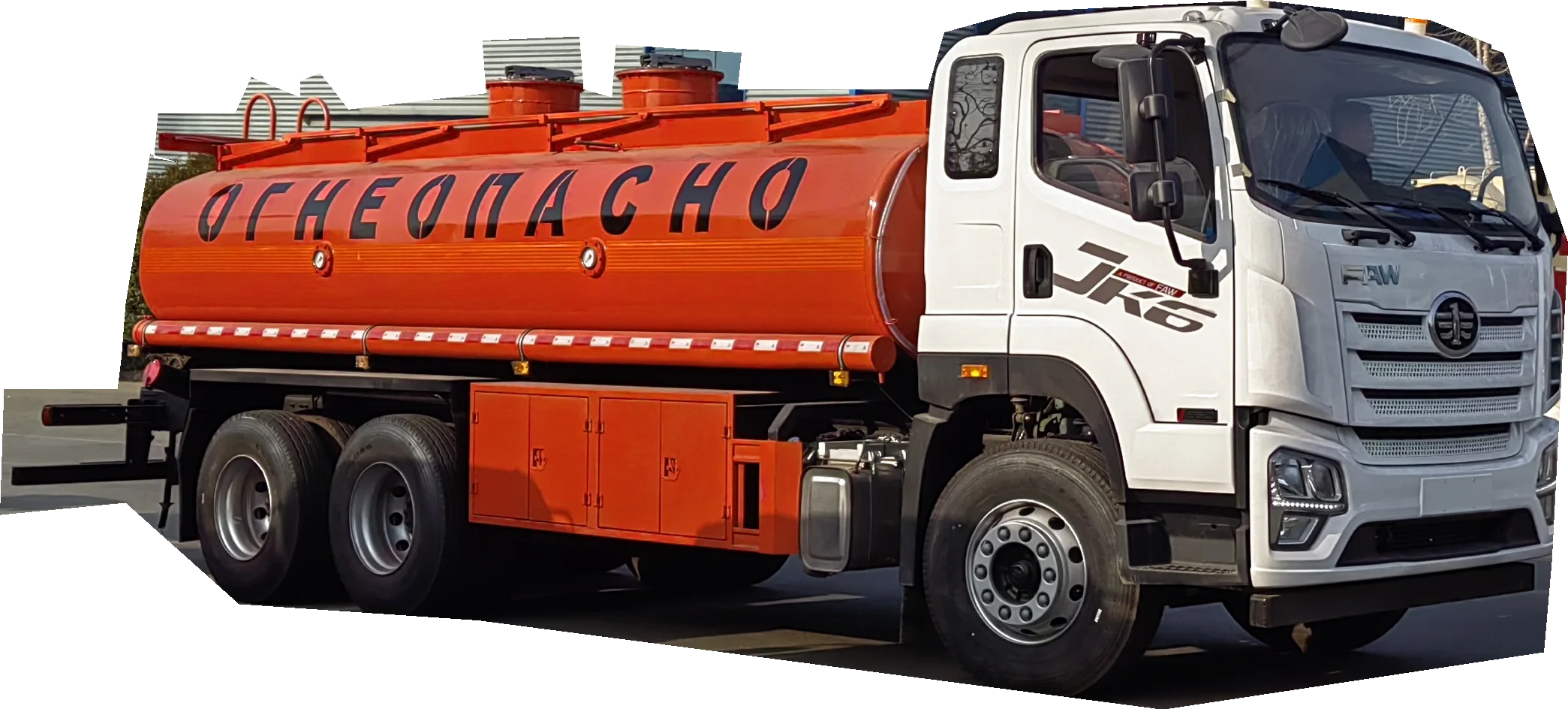 NER USED 20000 Liters 6000 Gallon Diesel Oil Capacity Fuel Tank Tanker Truck