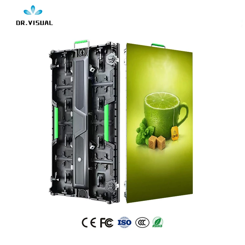 DR VISUAL Design with detachable Power P2 P3 P2.97 P3.91 rental led display Advanced User Experience led display outdoor rental