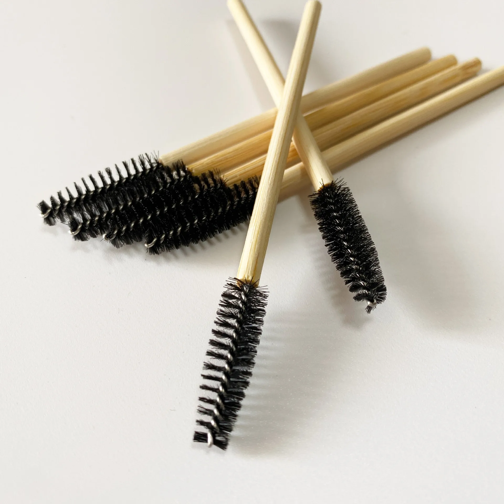 
eyelash brush bamboo biological bamboo handle eyelash brush 
