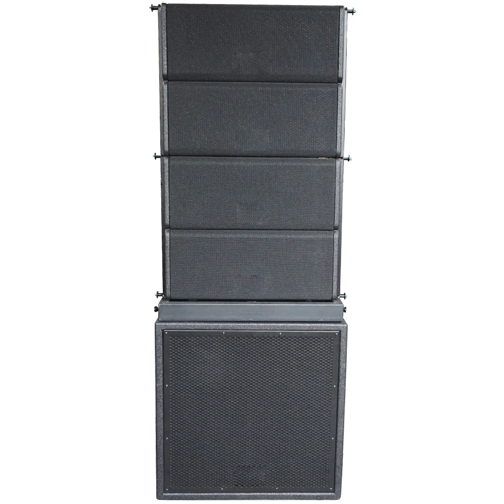 Professional outdoor dual 2x10inch audio performance speaker line array