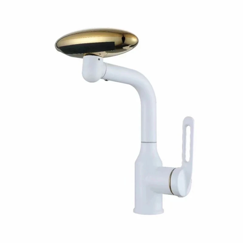 Multi Functional Waterfall Basin Faucet 4 Modes Stream Sprayer 360 Rotation Hot Cold Water Sink Mixer Wash Tap For Bathroom