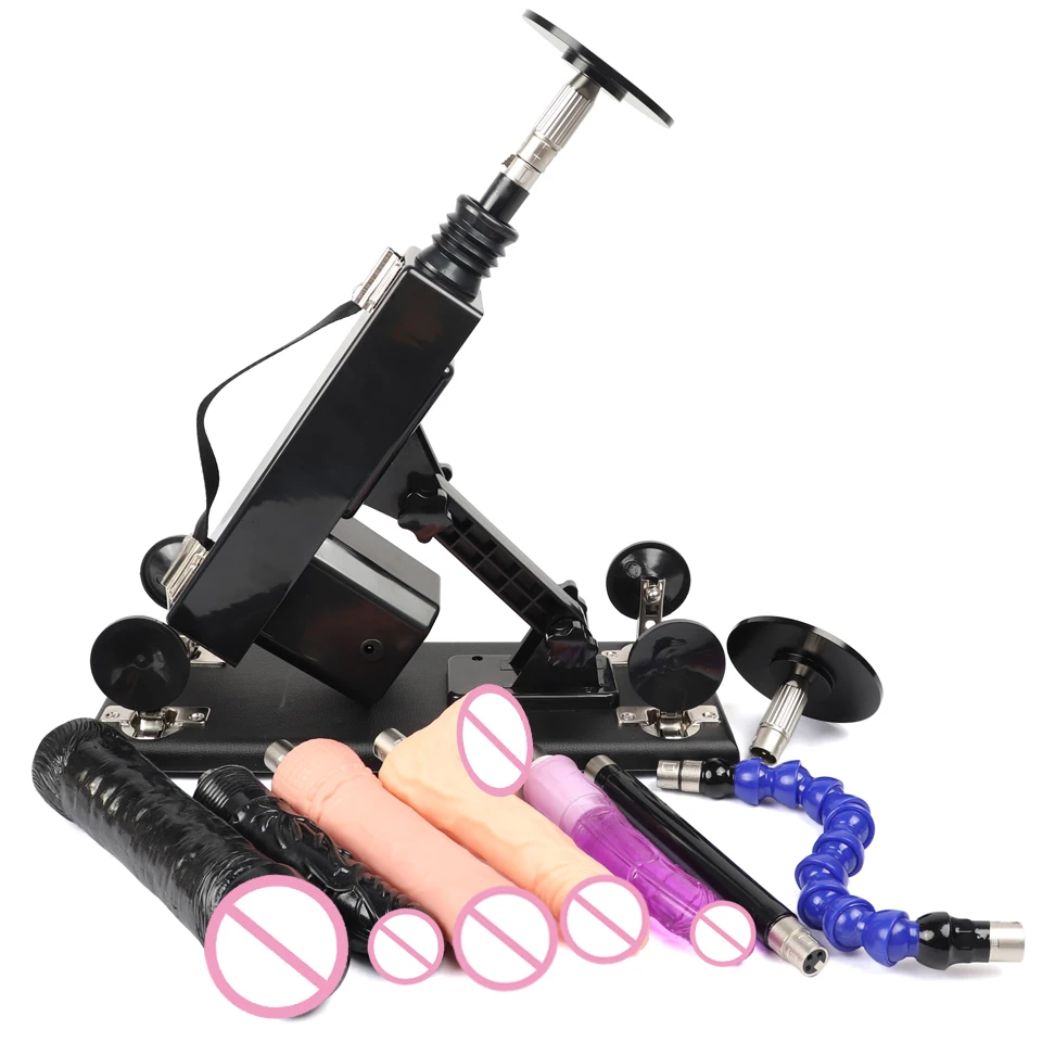 New Pure Health and Fitness Sex machines for woman Automatic Female Masturbation Pumping Gun   for adults With Big Dildo