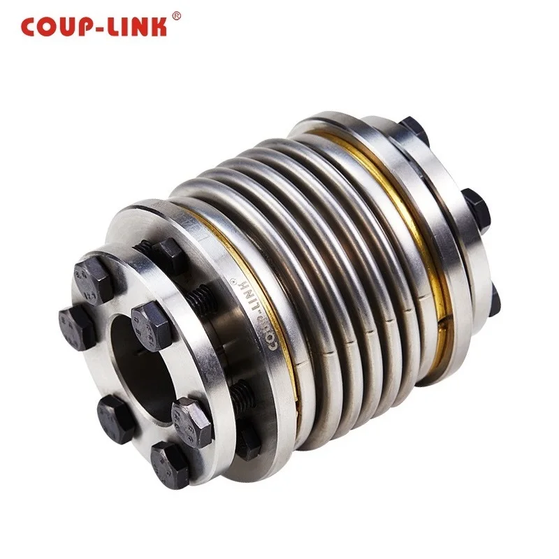 Custom Metal Bellows Coupling Generator Shaft Stainless Steel Coupling