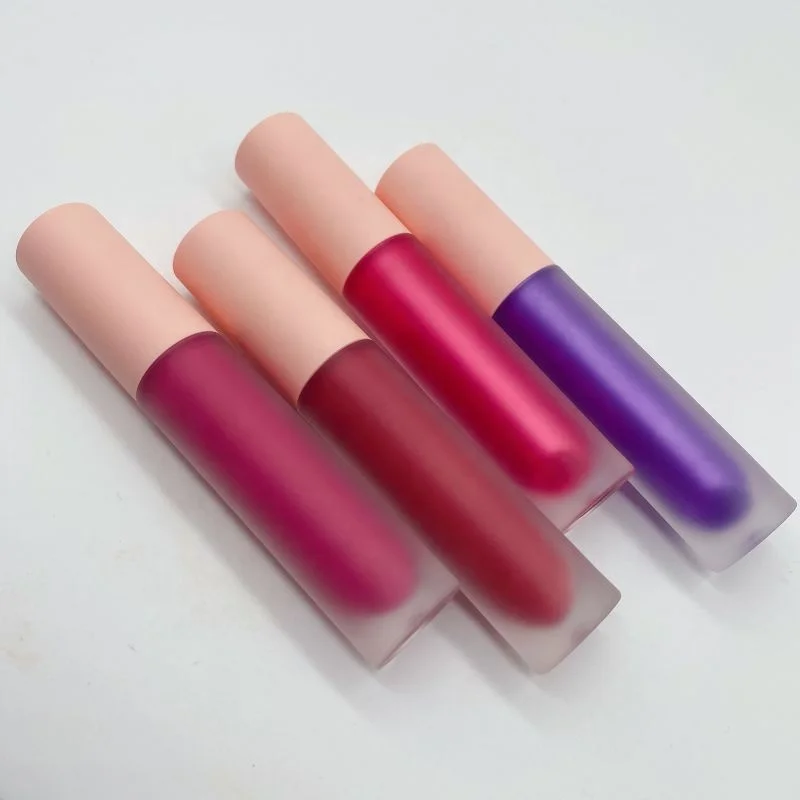 Wholesale Lips Makeup Lipstick Waterproof Matte Lipgloss Shimmer Colors High Pigmented Private Label Vegan Glossy Lip Gloss