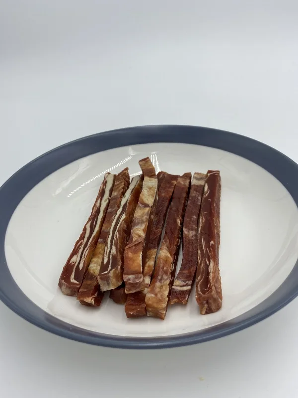 Natural 100% real beef breast high quality dog treats as dog food organic in bulk soft beef jerky strip