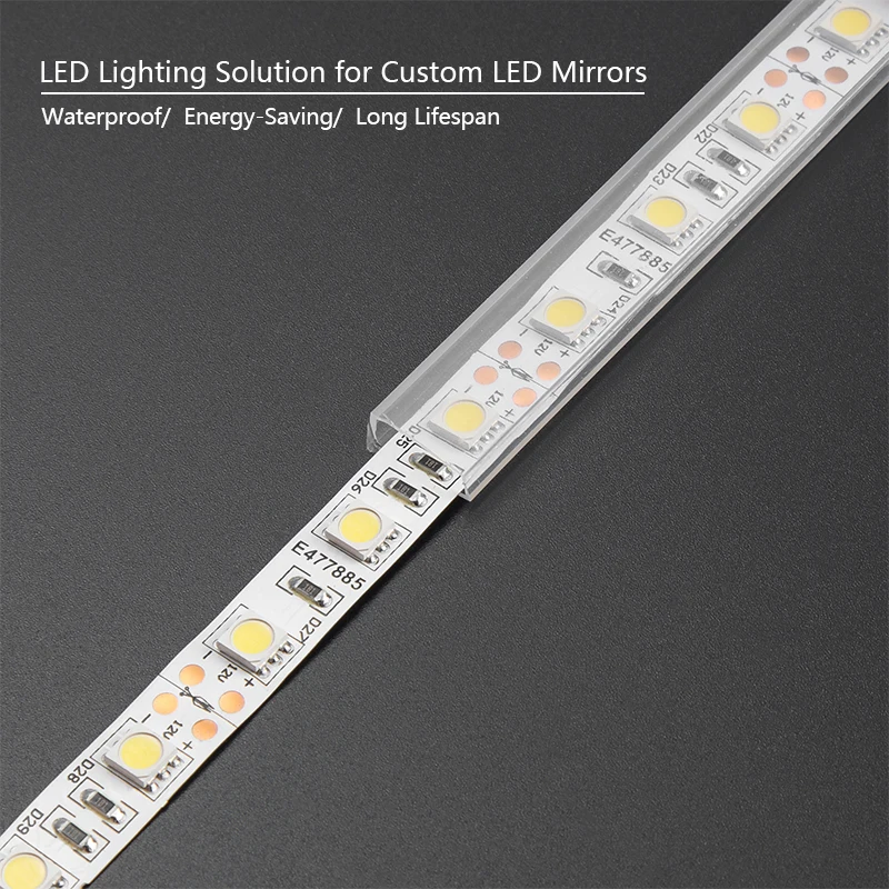 Modern LED Lighted Hair Barber Beauty Salon Station