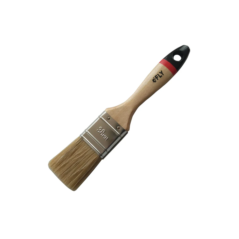 Wooden Handle and Excellent Grade Bristle Paint Brush