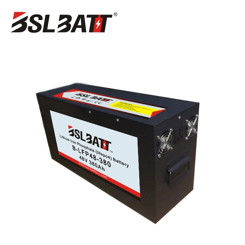 BSLBATT Deep Cycle 51.2V  450AH 500AH 800AH Lithium Ion LiFePO4 Rechargeable Forklift Lithium Batteries With BMS
