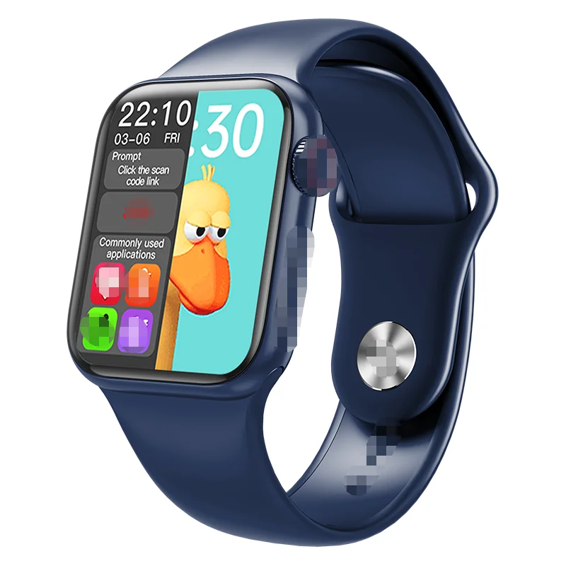 HW12 Smartwatch Series 6 Full Touch Fitness Tracker Монитор артериального давления Пользовательские