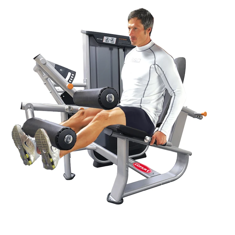 commercial gym fitness equipment strength training pin loaded seated curl leg machine