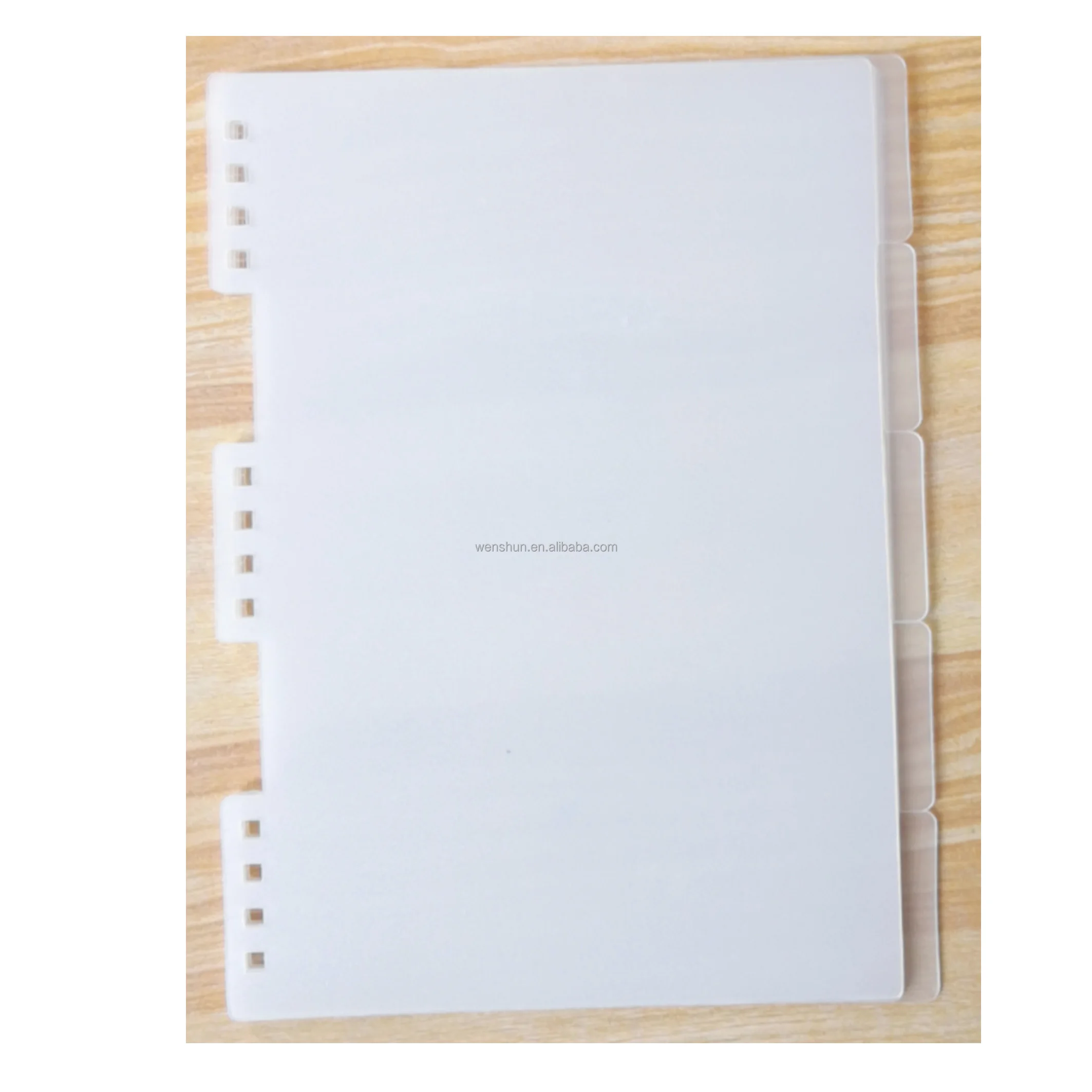 Заводская поставка, прозрачный разделитель планировщика для многоразовых наклеек, альбомов