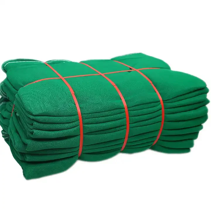 orange construction site safety net mesh barrier
