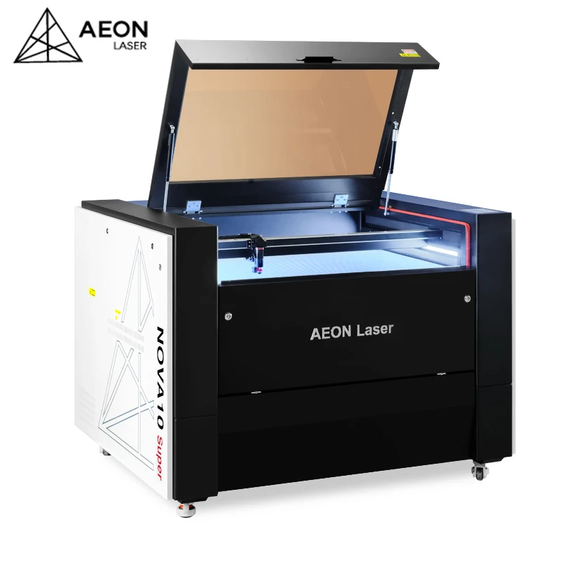 Low Maintenance Cost RF30W/60W Metal Tube co2 laser engraver cutter for glass/leather/jewelry/tumblers