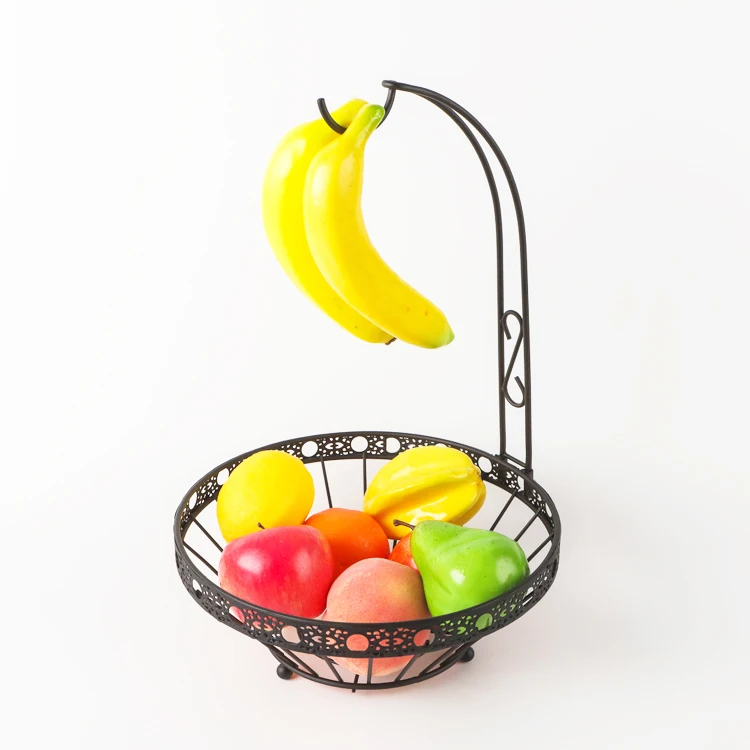 Wholesale metal wire fruit storage basket