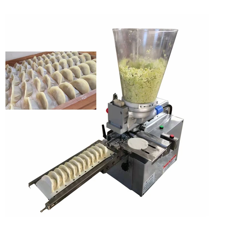 Semi automatic japanese gyoza jiaozi forming machine small table top dumpling making machine