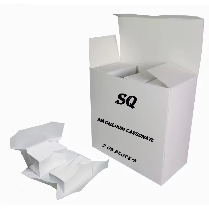 BSN soft gym chalk 8 Pcs/Box magnesium carbonate chalk Special style ASMR chalk block hot selling sports equipment