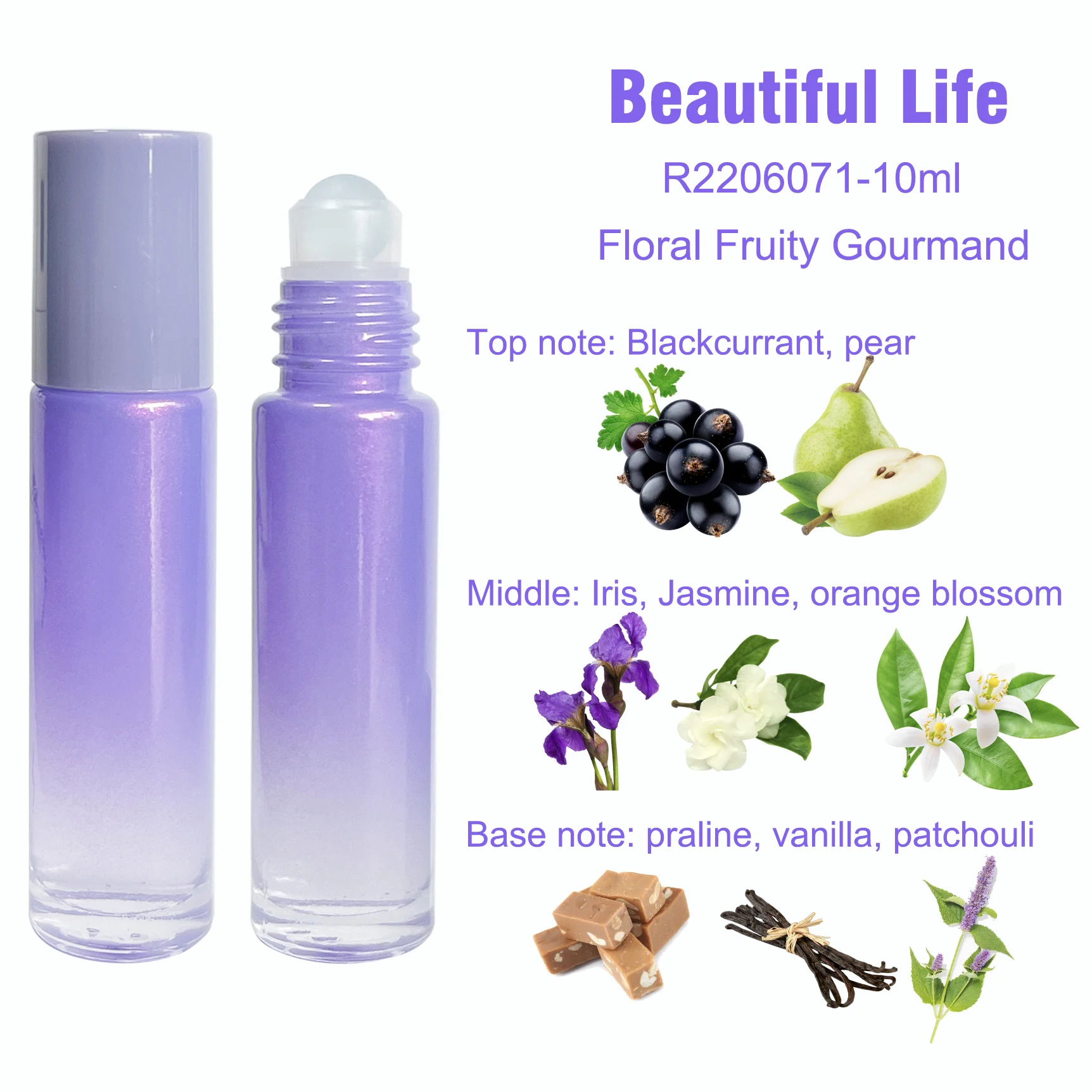 Private Label Women Jasmine Evolving Fragrance Dating Artifact Pleasant Fragrance Aroma Roll-on Pheromone Summer Perfume Oil