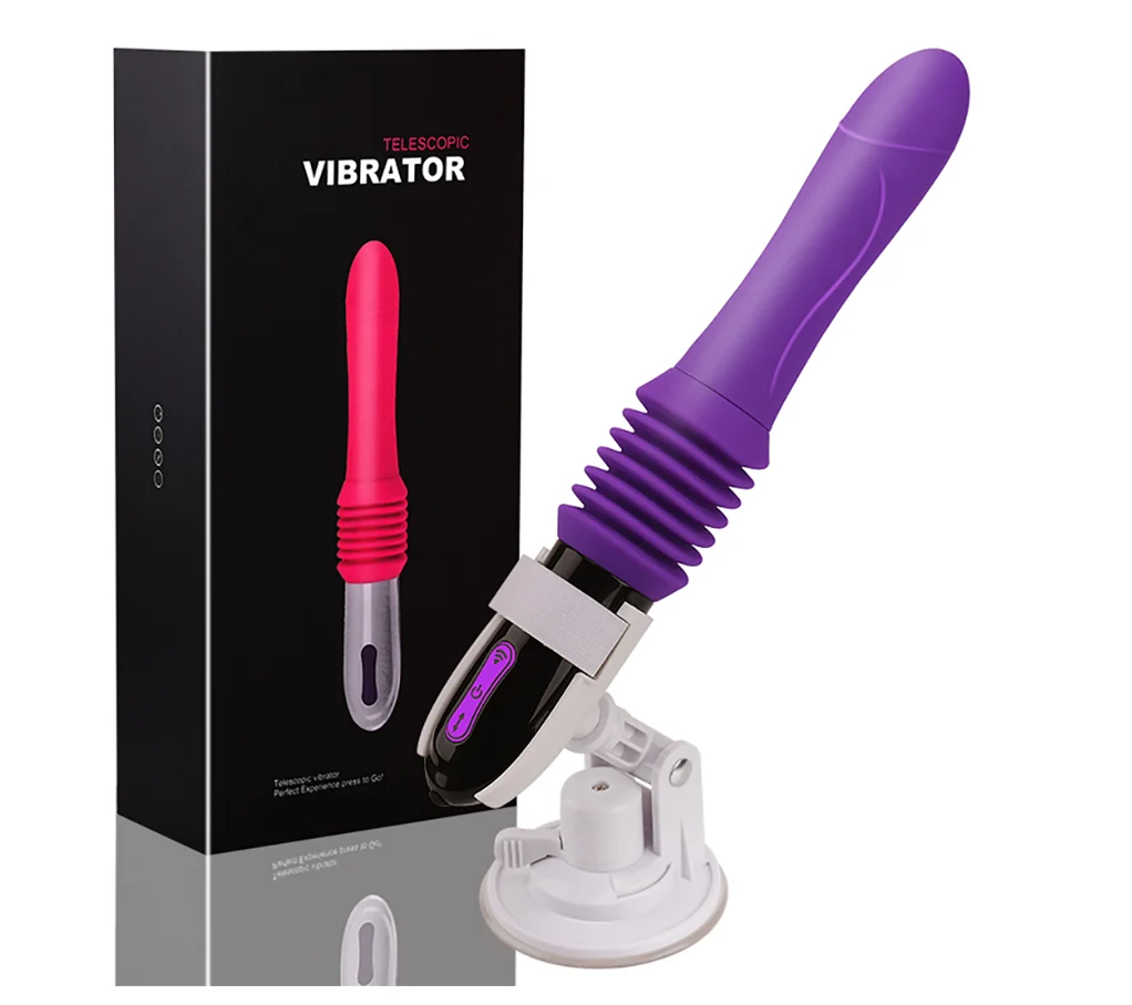 Sex Machine Telescopic Dildo Vibrator Automatic Up Down Massager G Spot Thrusting Retractable Vaginal Toy