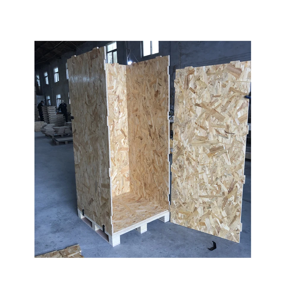 The sturdy wooden crate provides unbeatable safety and security for a variety of products from Chinese manufacturer