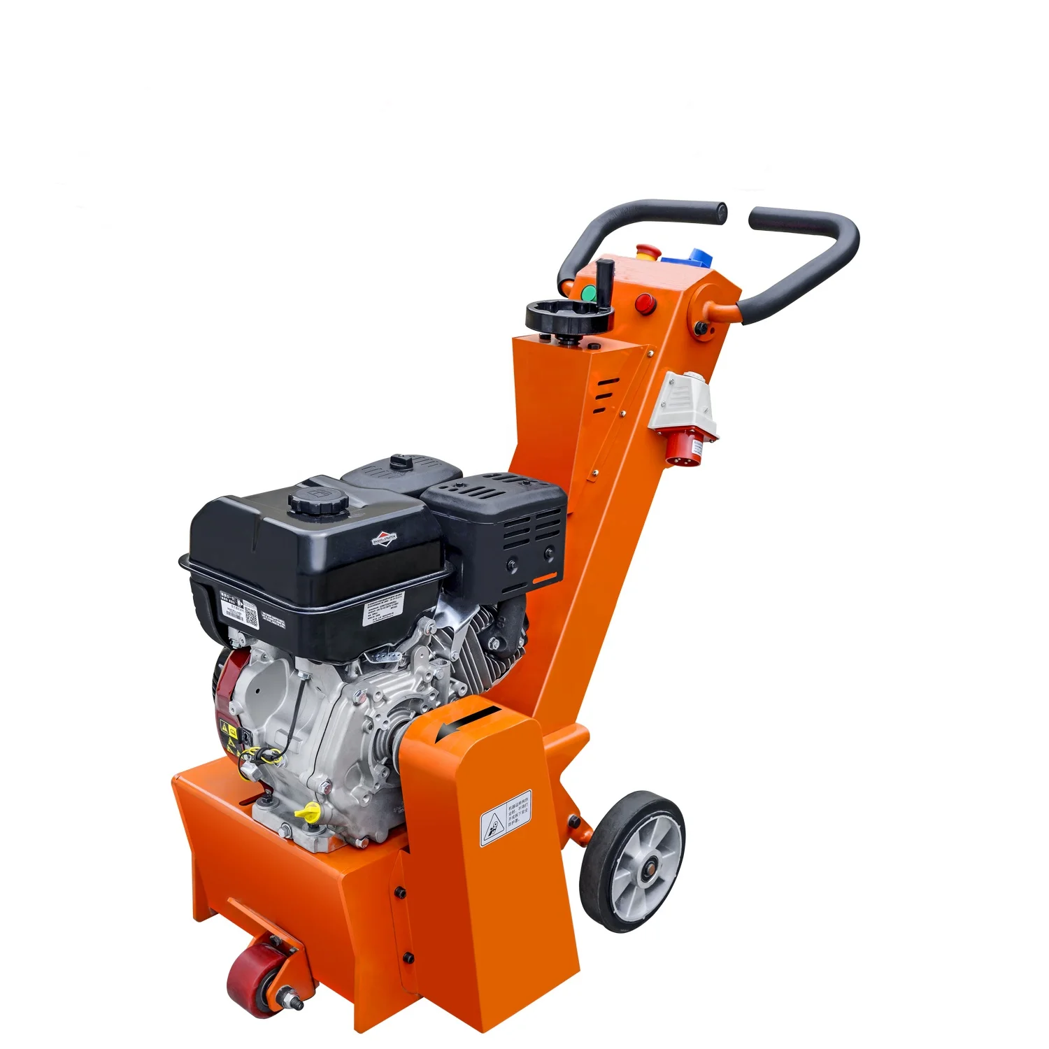 Concrete floor grooving scarifier heating milling machine for sale