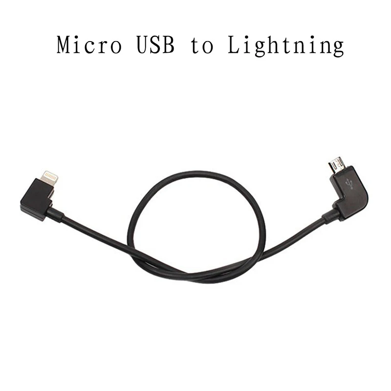 Elbow Type C Interface Drone Remote Control Interface Matching With Mobile Phone Connection Displaying Live Data Cable for Drone