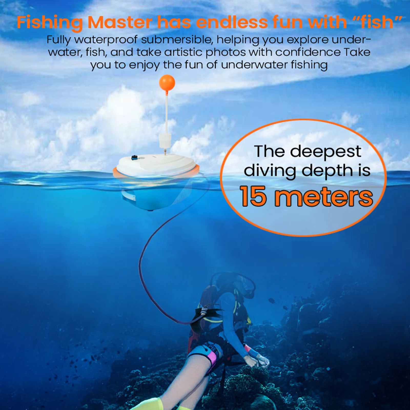 TUXING LY450 Long Term Used Safety Best Price Underwater Scuba Equipment Snorkel Swimming Breathing Tankless Diving Ventilator