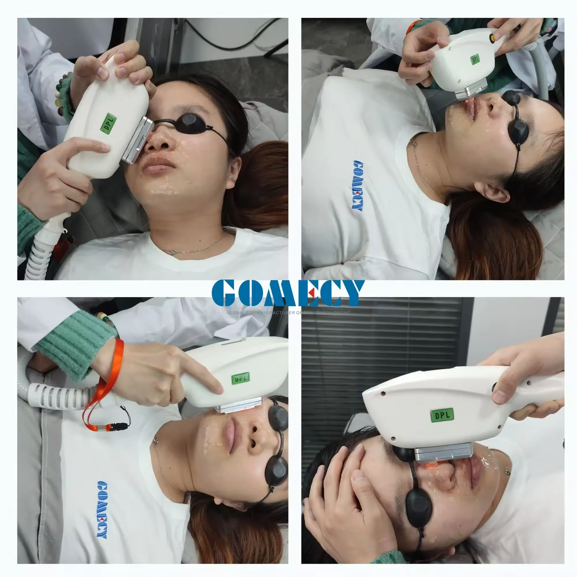 GOMECY Q-Switched Nd Yag Laser 755nm 808nm 1064nm Tattoo Spot Removal 10.4 inch TFT Screen Beauty Machine Portable