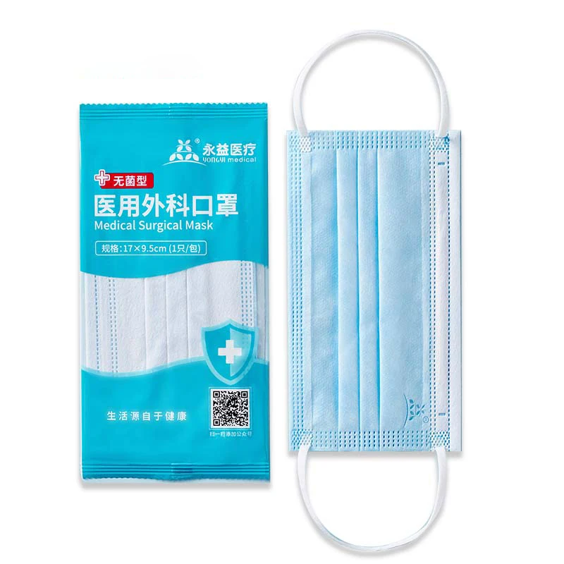 3 Ply Surgical Non-Woven Face Mask Manufacturer China