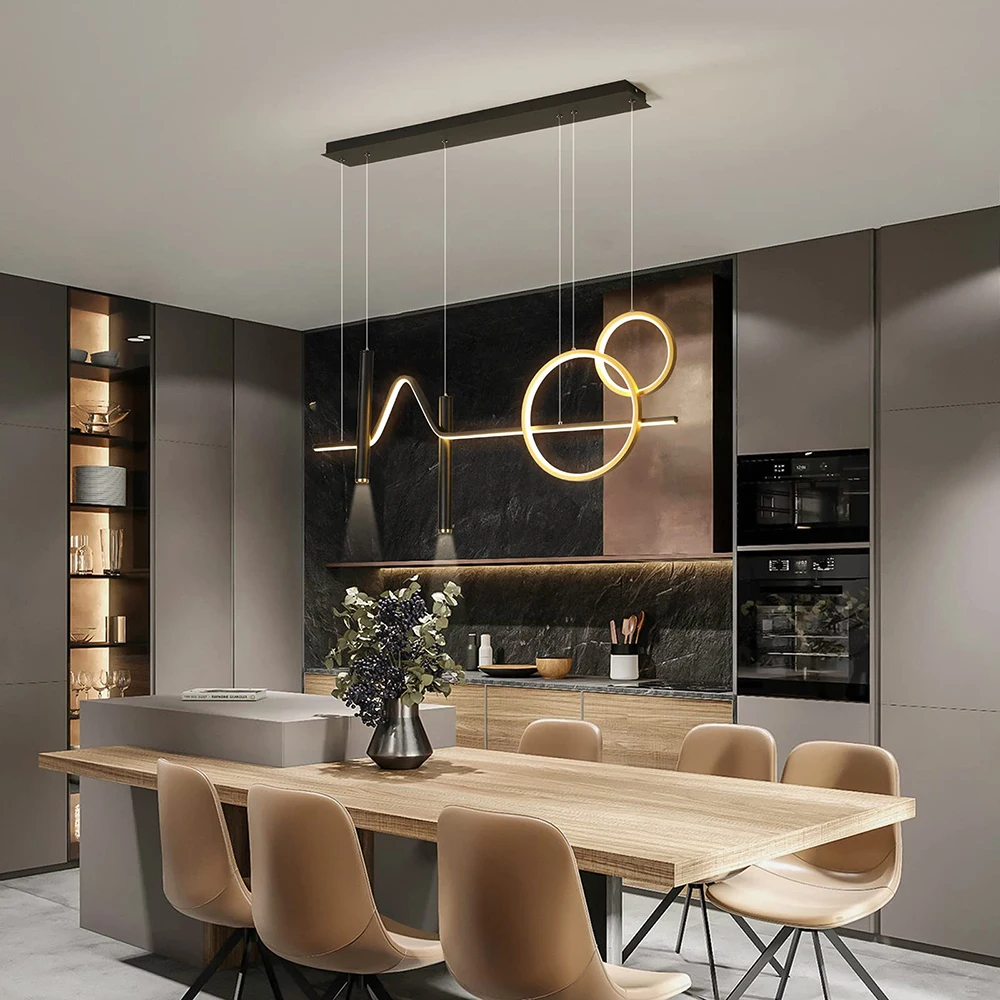 Luxury Modern LED Chandeliers Interior Decorative Pendant Light Chandelier