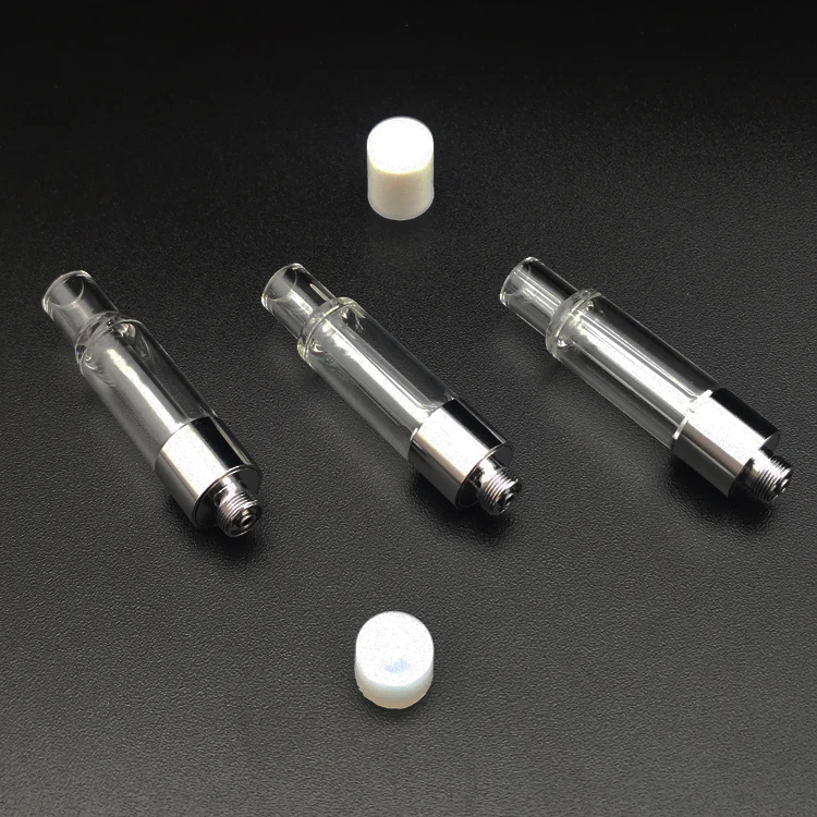 
Wholesale no lead ceramic cartridge 2021 new product 0.5ml 1.0ml atomizer full glass cartridge 