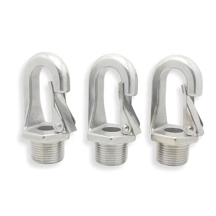 304 Stainless Steel  Wall Ceiling Mounting Bolt Hooks Utility Hooks for Heavy Duty High Bay Light Hooks Max Load
