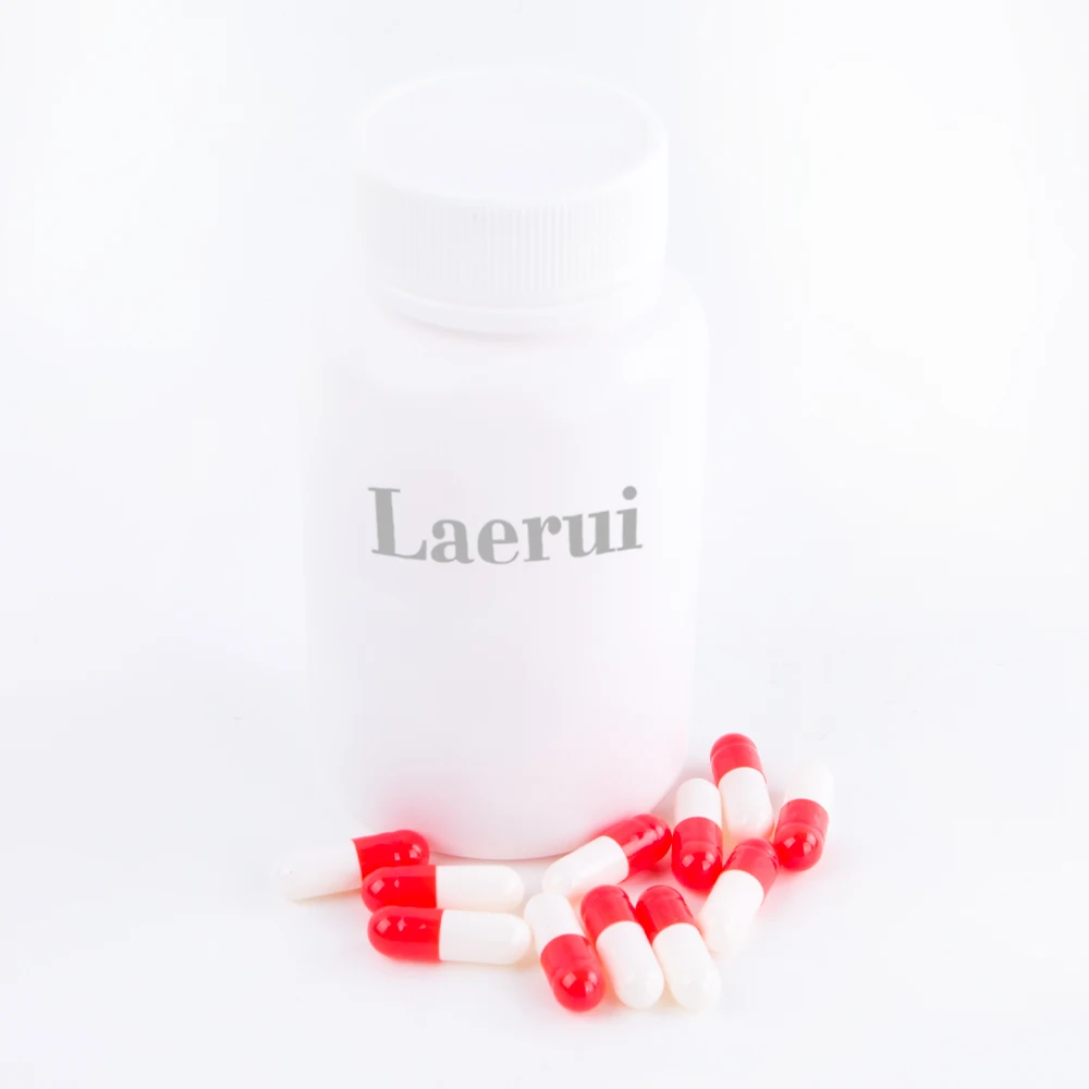 Веганские Халяльные фармацевтические здоровые таблетки Laerui OEM желатиновые медицинские пустые капсулы размером 4 с отделением