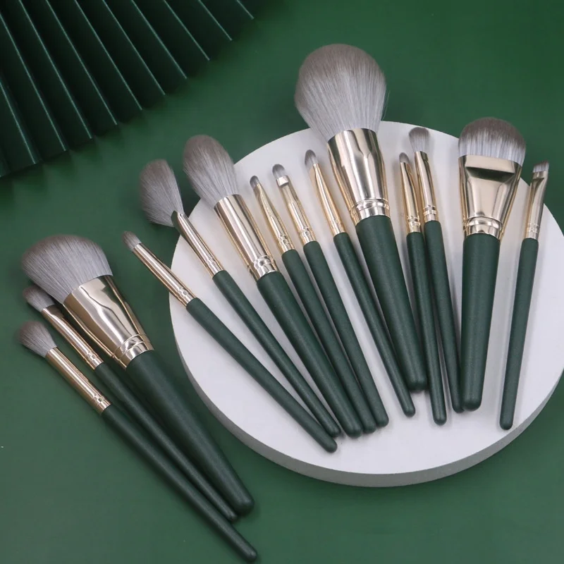 New Brush Set Makeup Private Label Portable Cosmetic Tools Mermaid Brushes