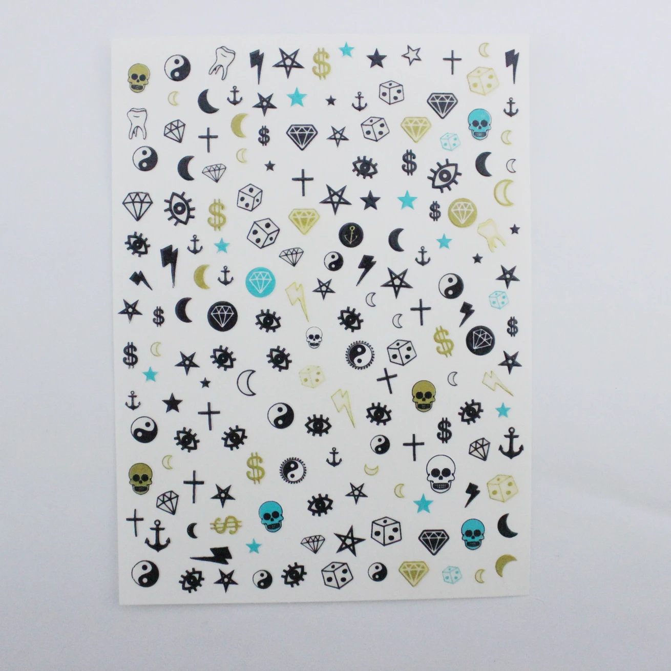 Free Sample Customized Wholesale Designer Adhesive Nail Sticker For Nails Art