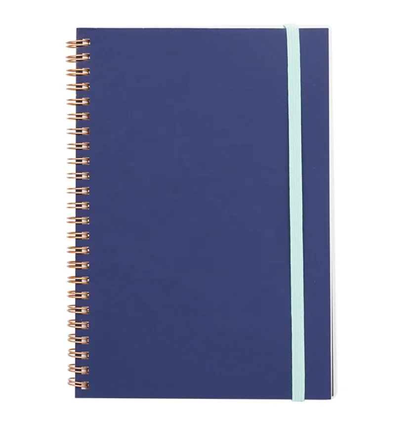 Wholesale Semanal Diaries Custom Notebook A5 Spiral Planner