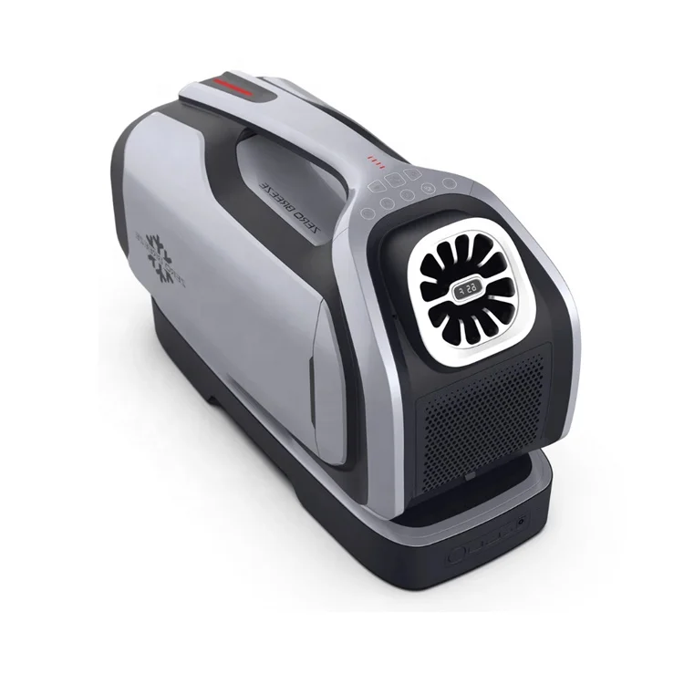 Zero Breeze Air Conditioner Portable Air Cooler 2300BTU Fast Cooling Powered By Battery 5hours for Camping