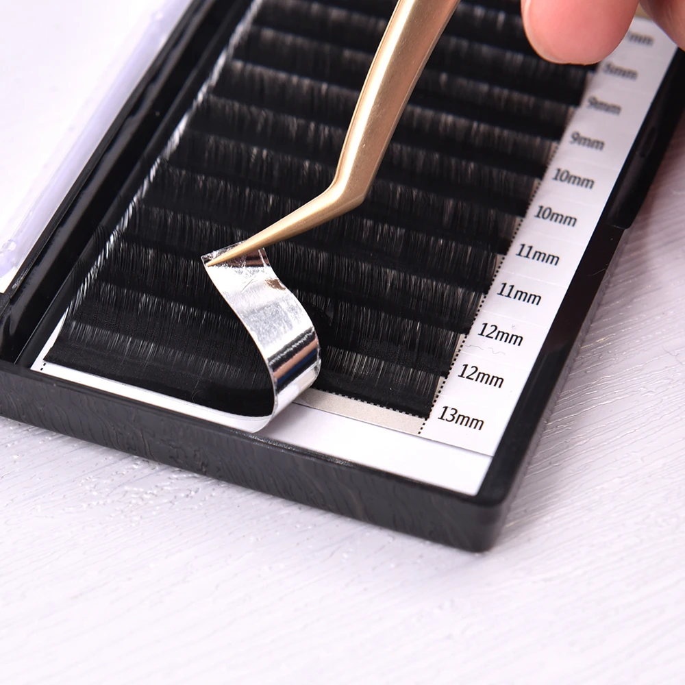 LasPlus Wholesale Single Easy To Graft mink Lashes individual 0.15 C CC D DD classic lash