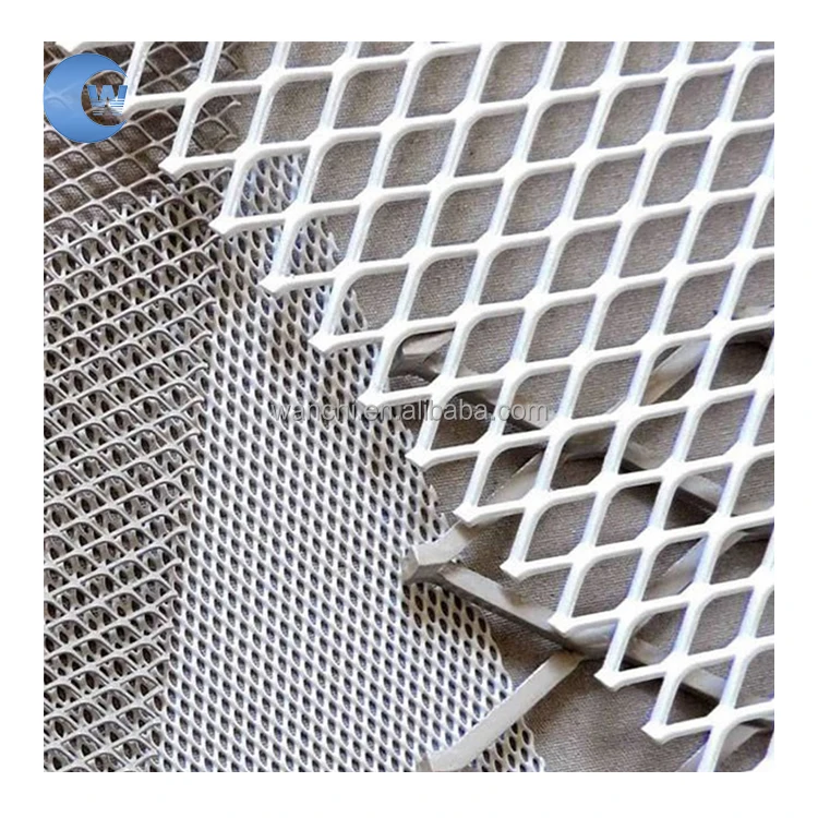 4ft x 8ft Sheets Expanded Galvanized Steel Metal Wire Mesh Stainless Steel Diamond Expanded Metal Mesh For Decorative