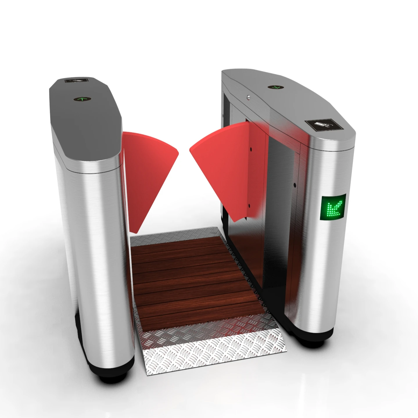 Turnstiles flap barrier turnstile rfid card reader security turnstile gate