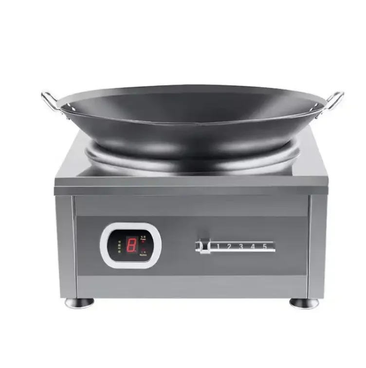 Одноконфорочная индукционная плита из нержавеющей стали 8000 Вт 380 В