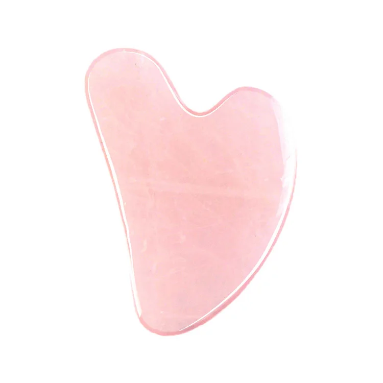 Natural Stone Massager Tool  Gua Sha Scraping Board Jade Heart Face Massage Tool Jade Guasha