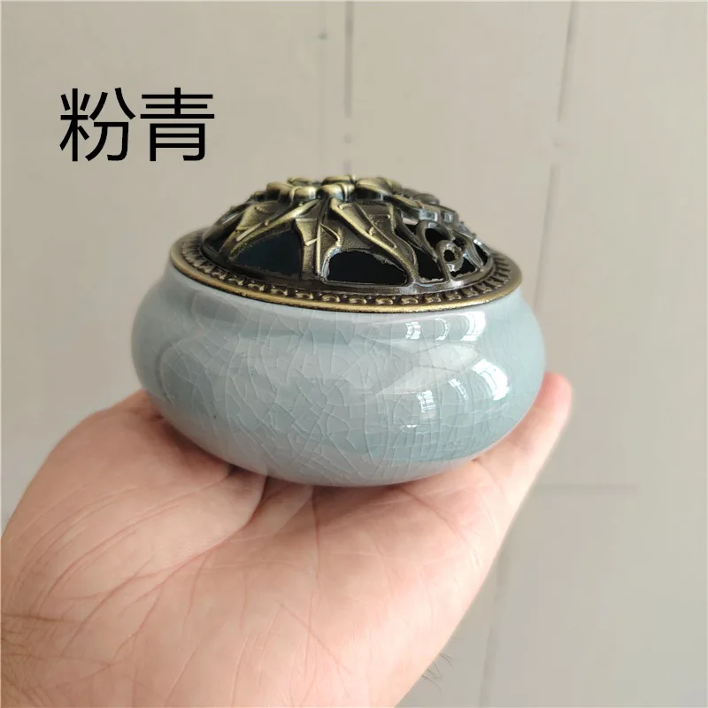 Wholesale Chakra Incense Stick Holder Ceramic Incense Cone Burner Fragrance for Home small incense burner