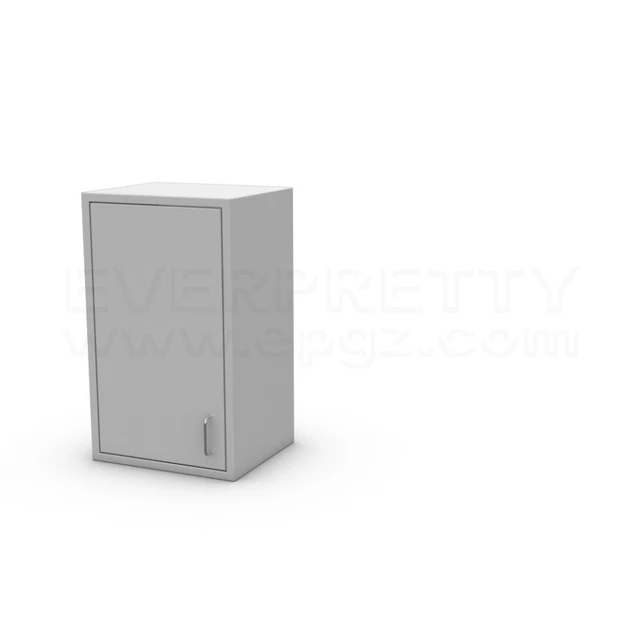 Laboratory Medical Metal Steel Hospital Bedside Cabinet With Table and Drawer Cupboard