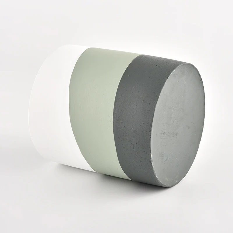 12oz cement candle jar for making wholesale