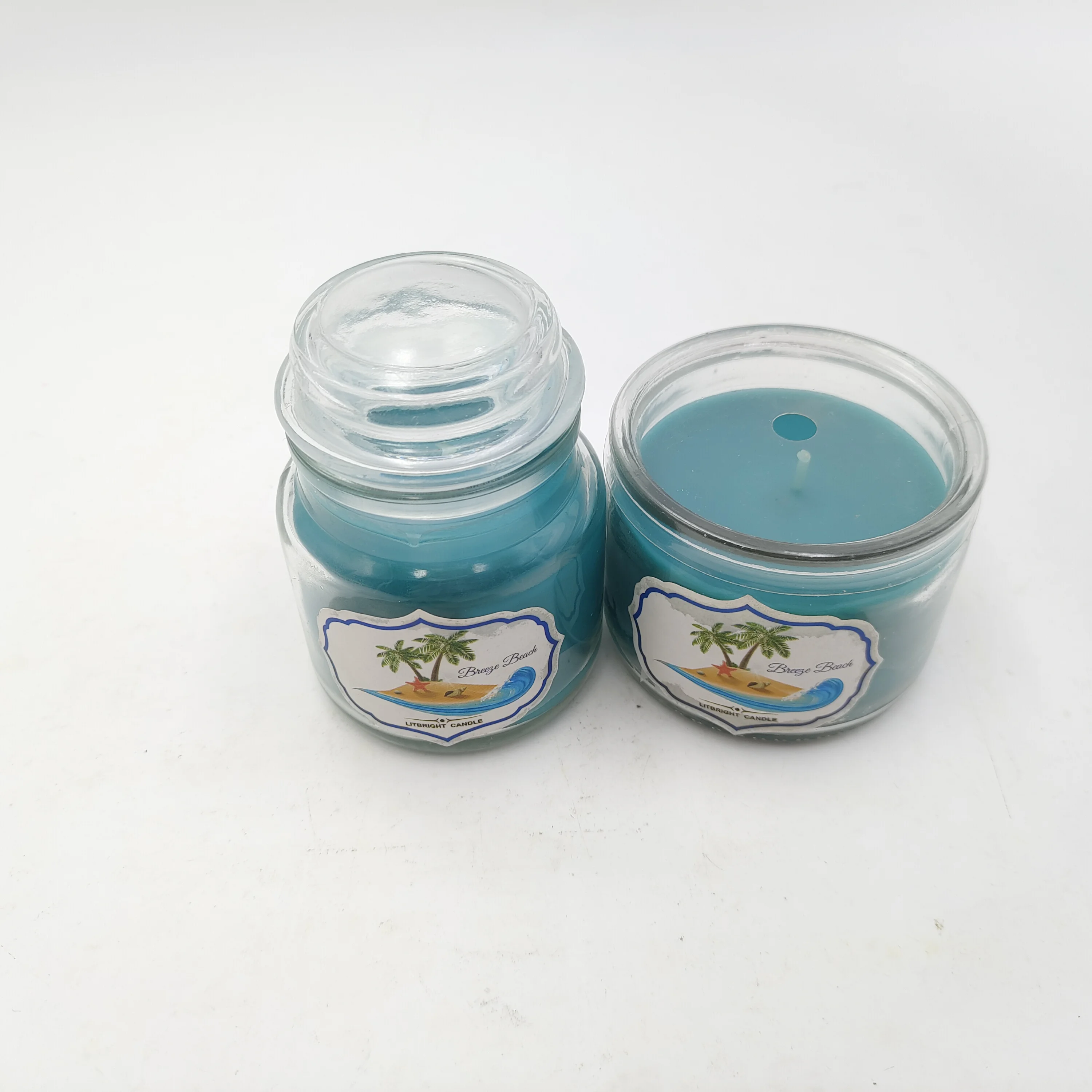 wholesale custom paraffin wax Yankee cup Luxury Scented Jar Candles with private label